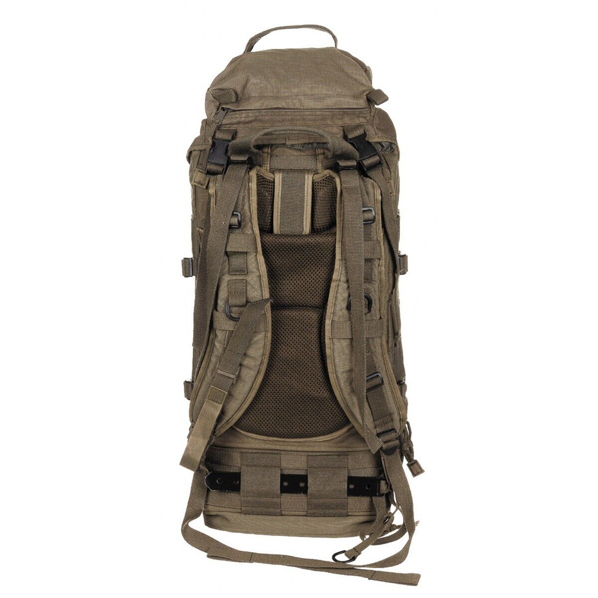 Original Austrian Army Backpack with Carrying System Green – Used