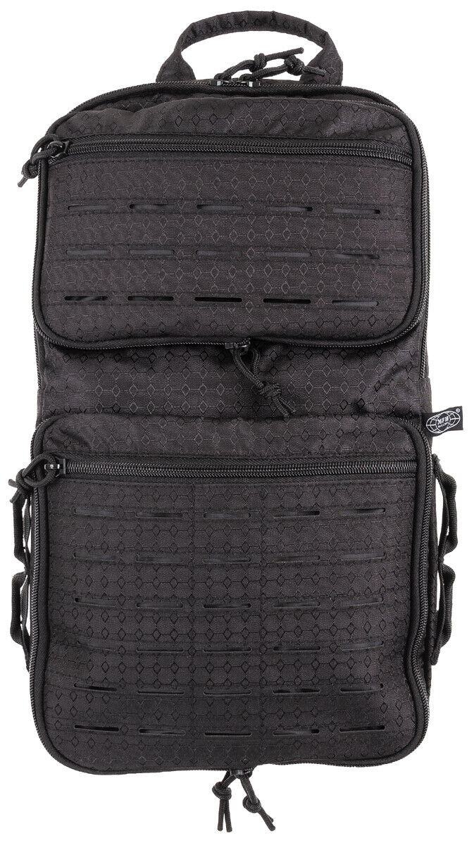 Outdoor Hiking Adjustable Backpack Military Army Compress 7-15L Black