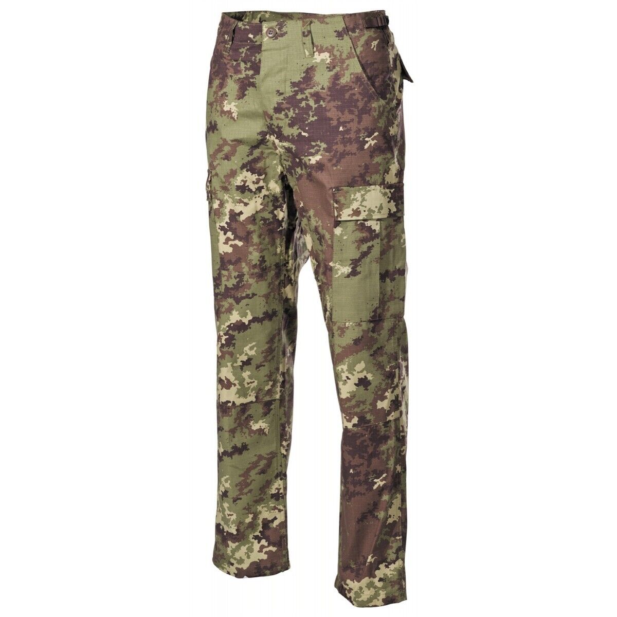 US Army Mens Tactical BDU Pants Military Combat Rip Stop Trousers Vegetato Camo