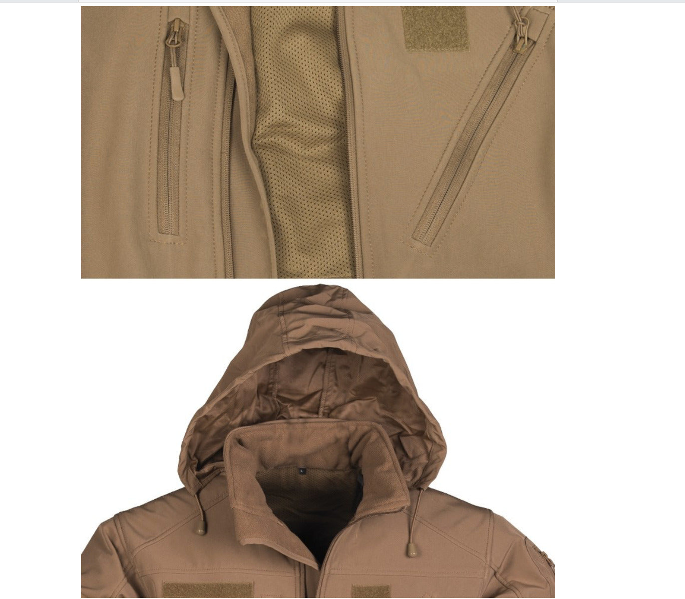Mil-Tec Scu 14 Softshell Jacket Coyote