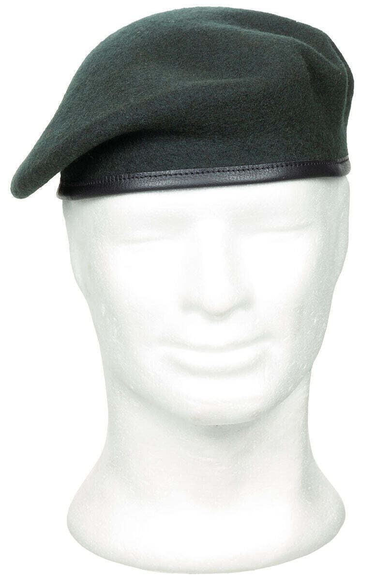 French Army Commando Military Army Small Crown Wool Beret Rifle Green