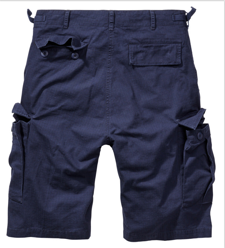 Brandit BDU Shorts Blue Combat Hiking Outdoor Summer Cotton Ripstop