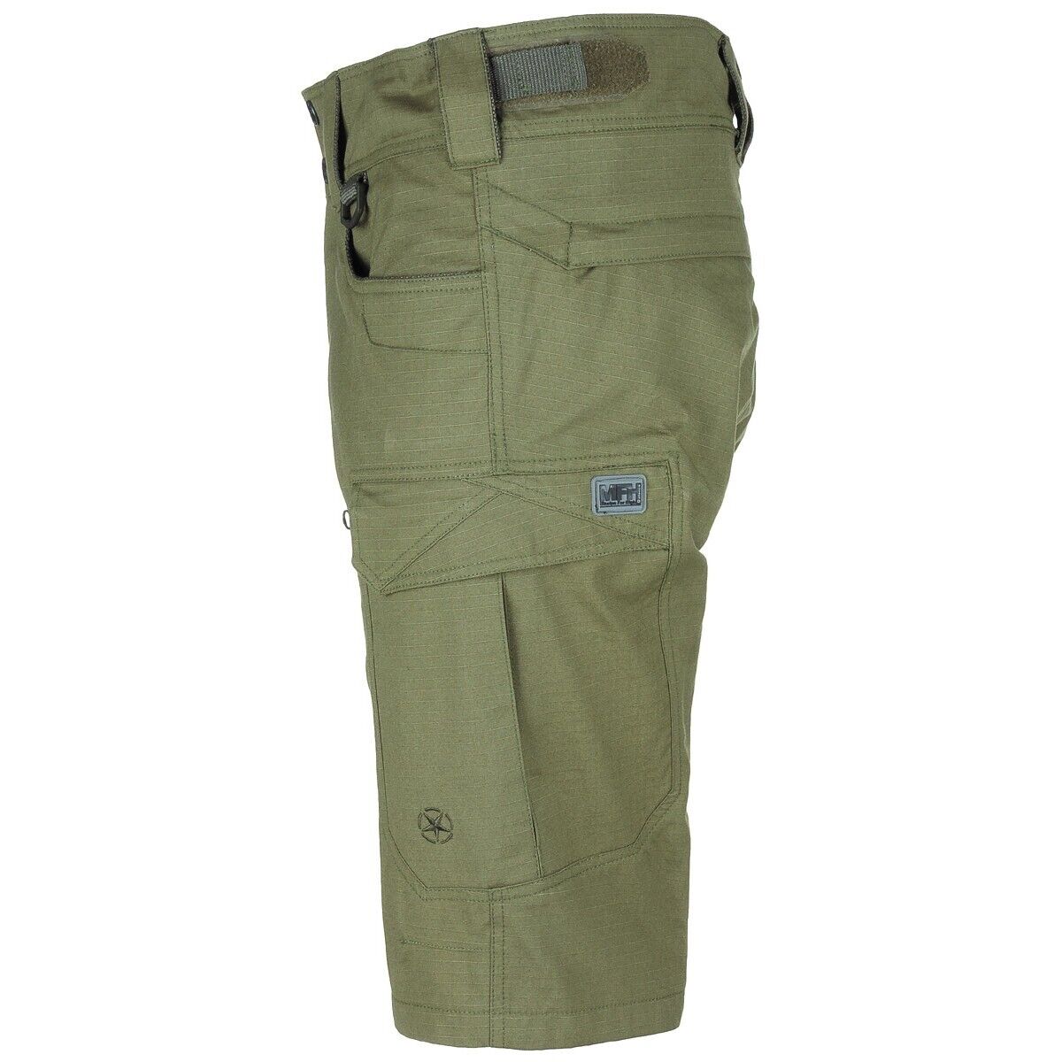 Bermuda Shorts Men's Military Army Leg Pockets Rip Stop Storm OD Green