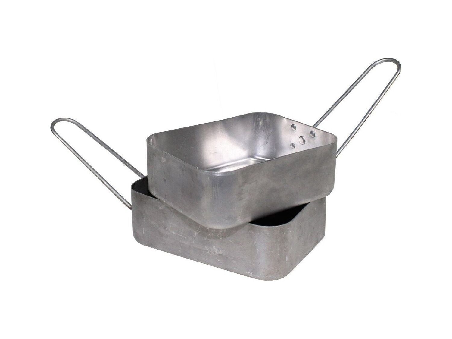 Original British Army Mess Tins Kit Aluminium Cooker Military Camping