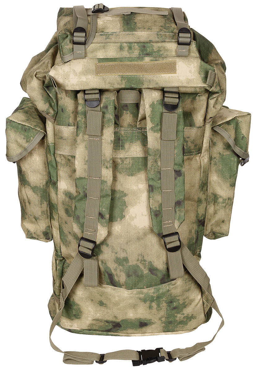 MFH German Army Combat Backpack 65L Aluminium Rod Hdt-fg