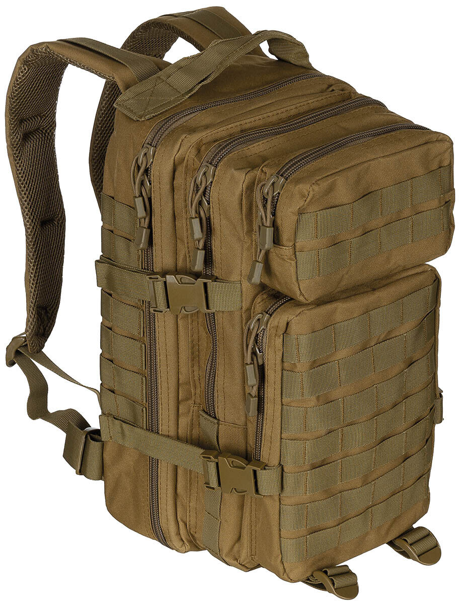 MFH US Backpack Assault I Basic Tan