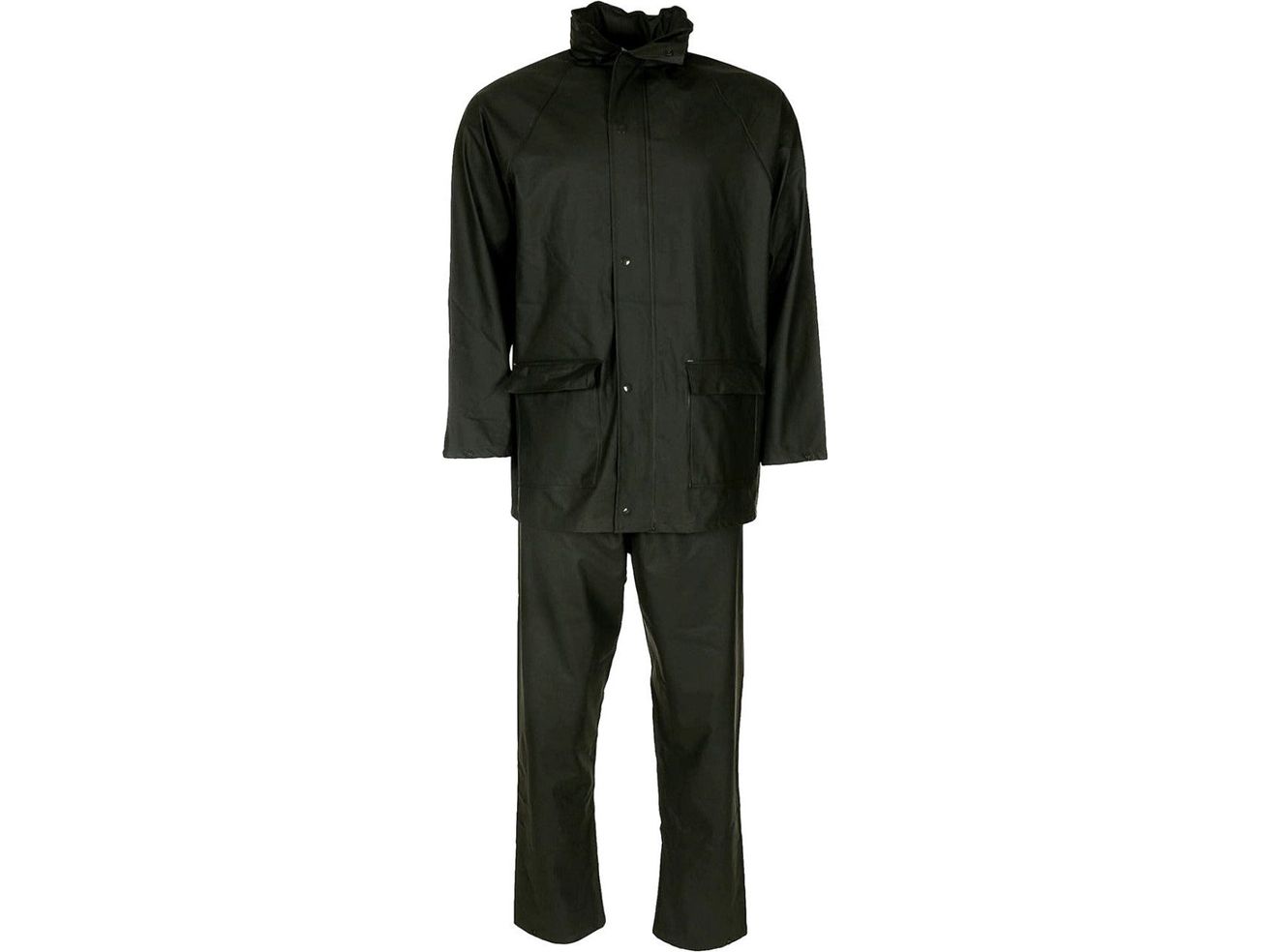 Original Belgian Army Military BE Waterproof Rain Suit OD Green