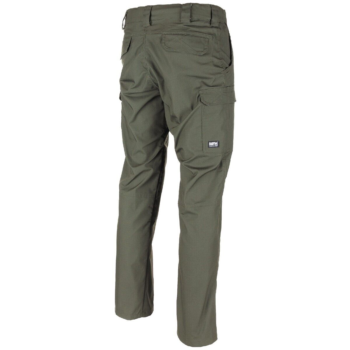 Trousers Military Tactical Hunting Fishing Storm Rip Stop OD Green MFH Men's
