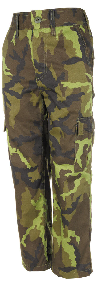 US Army BDU Pants for Kids Military Style Trousers M 95 CZ camo