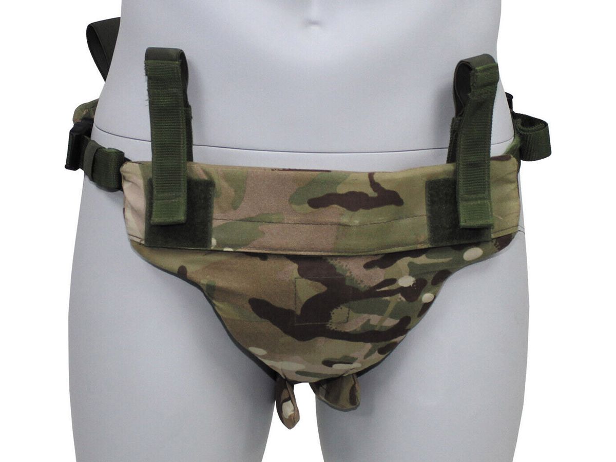 Original British Army Military GB Pelvic Protector MTP WITHOUT PROT. INLAY