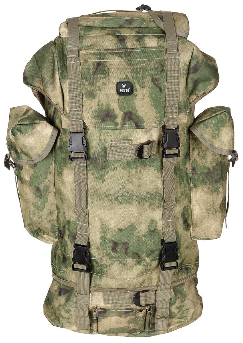 MFH German Army Combat Backpack 65L Aluminium Rod Hdt-fg