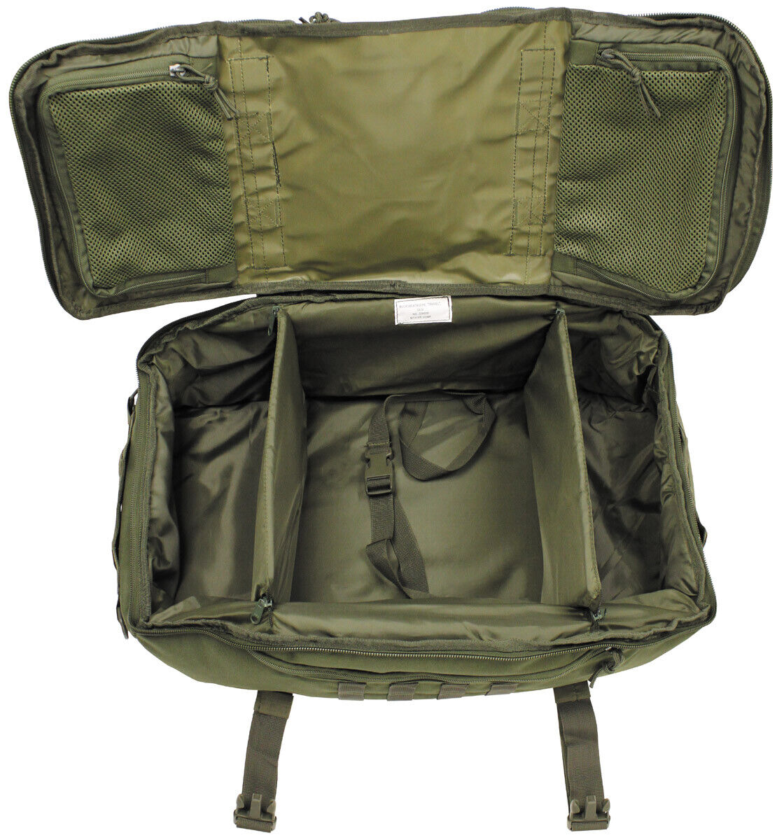 Outdoor Hiking Adjustable Backpack Bag Travel OD Green 48L