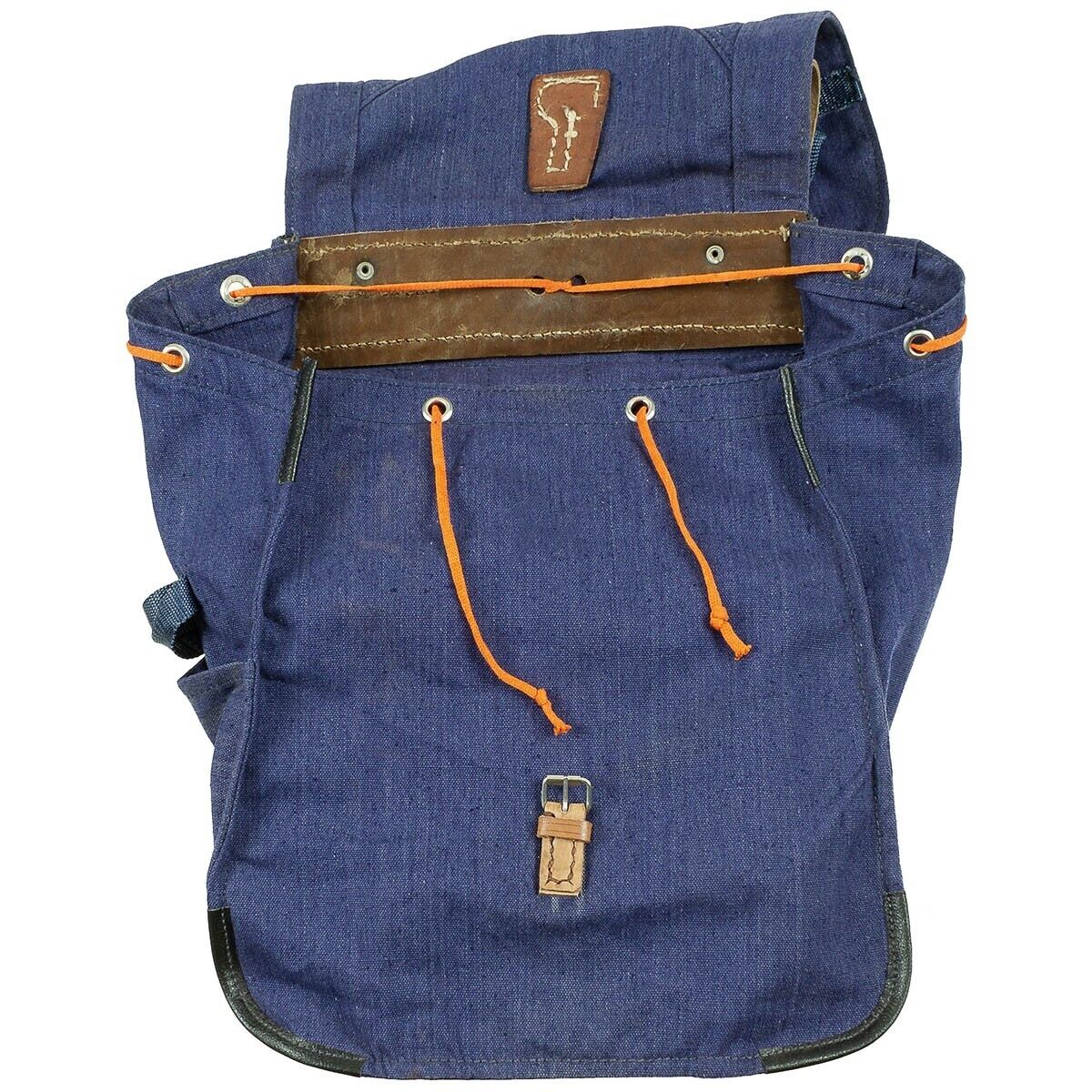 Original Romanian Army Backpack Blue – Used