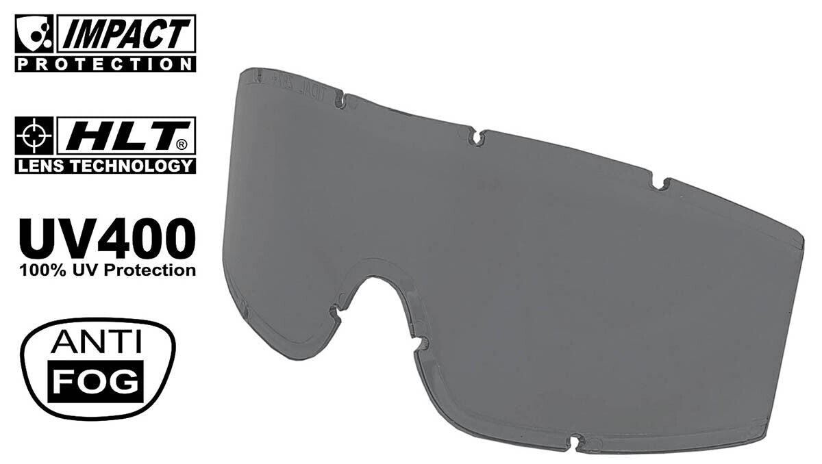 Spare Lenses Smoke for Tactical Glasses KHS