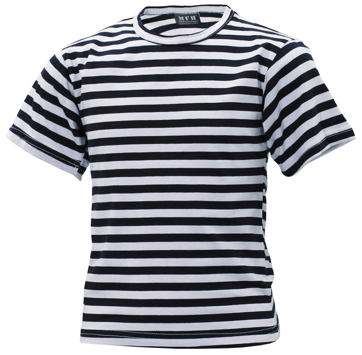 Classic Army Russian Navy Kids T-Shirt White Blue Short Sleeved