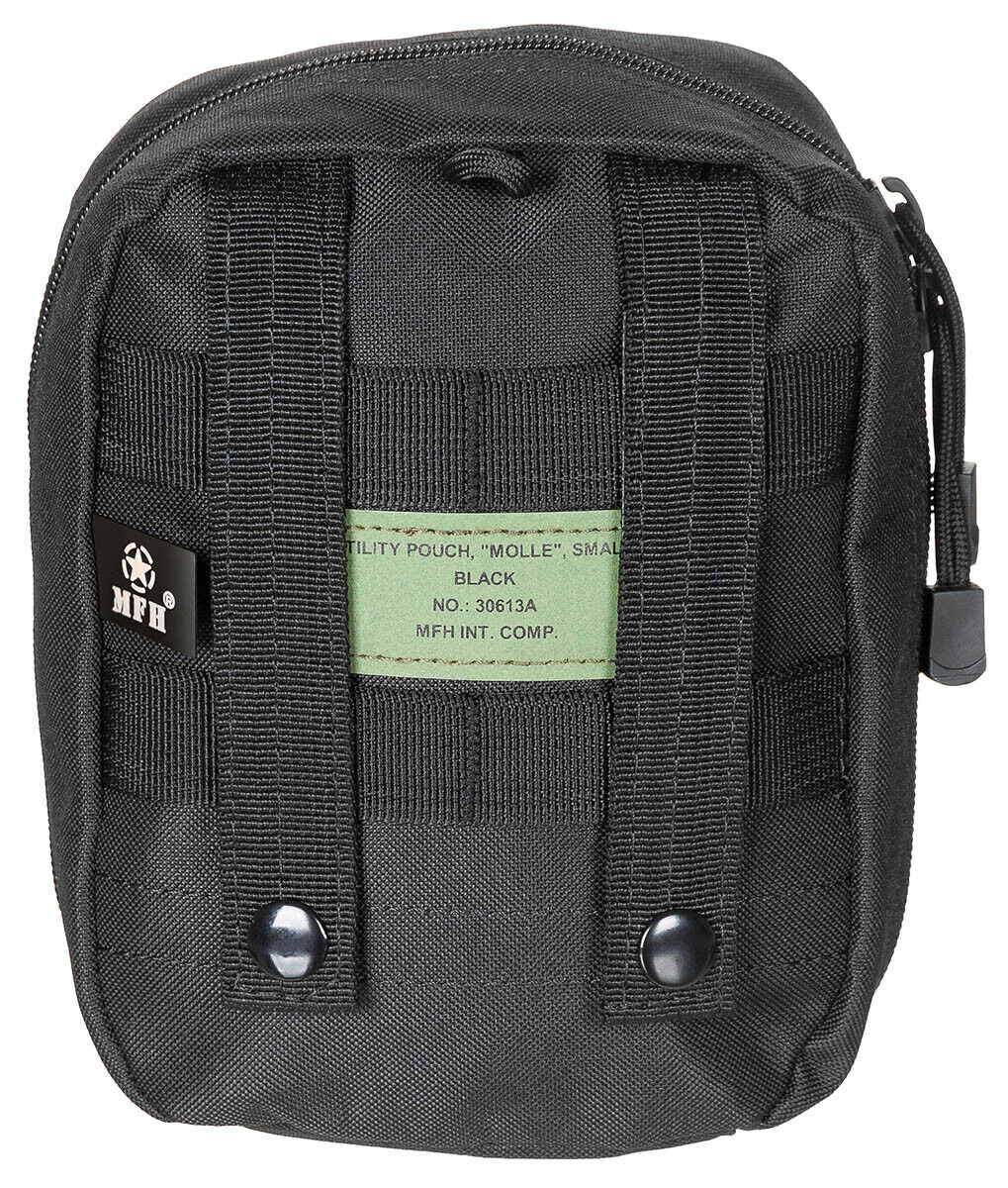 MFH Utility Pouch MOLLE Small Black