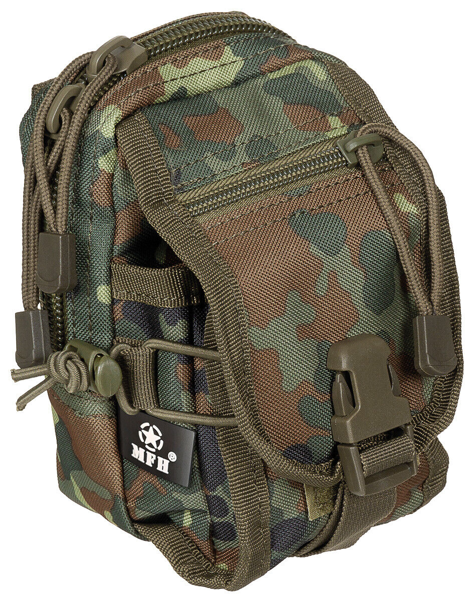 MFH Utility Pouch MOLLE Flecktarn