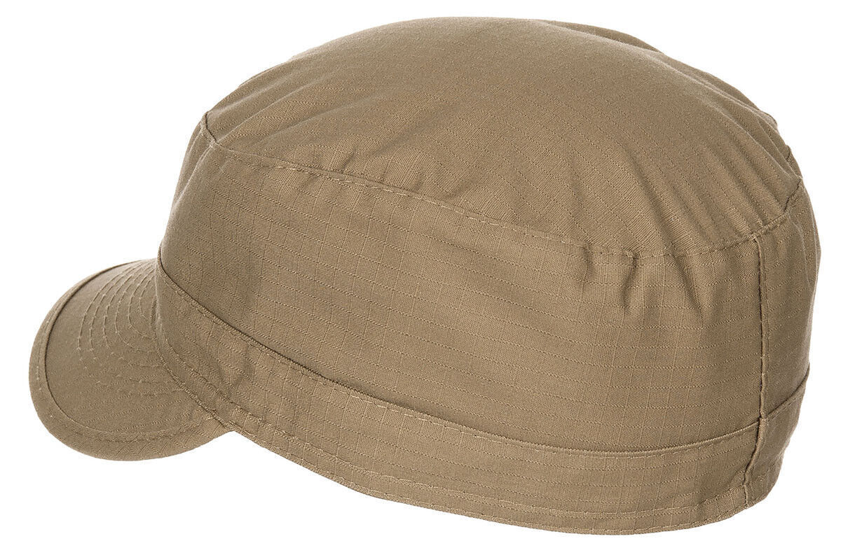 US BDU Cap American Army Style Field Hat Ripstop Military New Coyote Tan