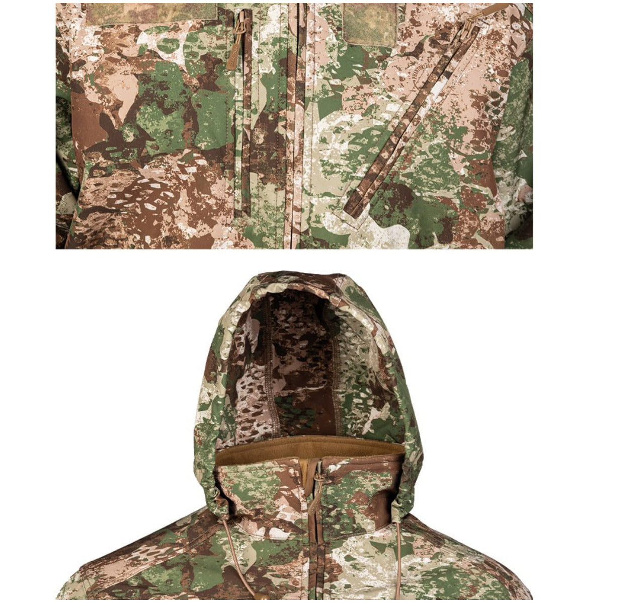 MIL-TEC Military Softshell Jacket SCU 14 WASP Z2 Tactical Combat Army Camo