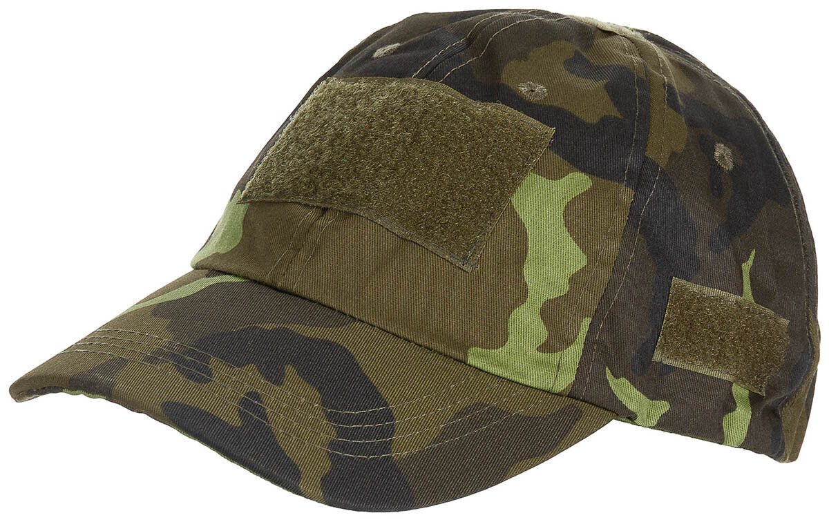 US Army Military Field Outdoor Operations Cap With Loop Panels M 95 CZ camo