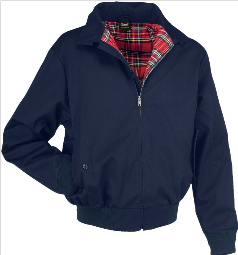 Brandit Lord Canterbury Jacket Bomber Design Mens Urban Style Casual Coat Blue