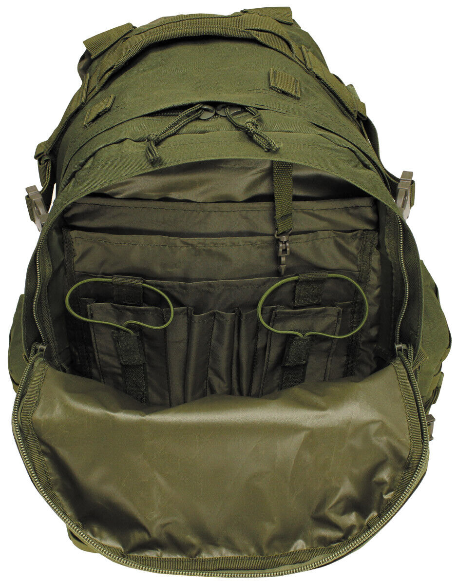 IT Tactical-Modular OD Green Backpack Adjustable Straps Main Compartment