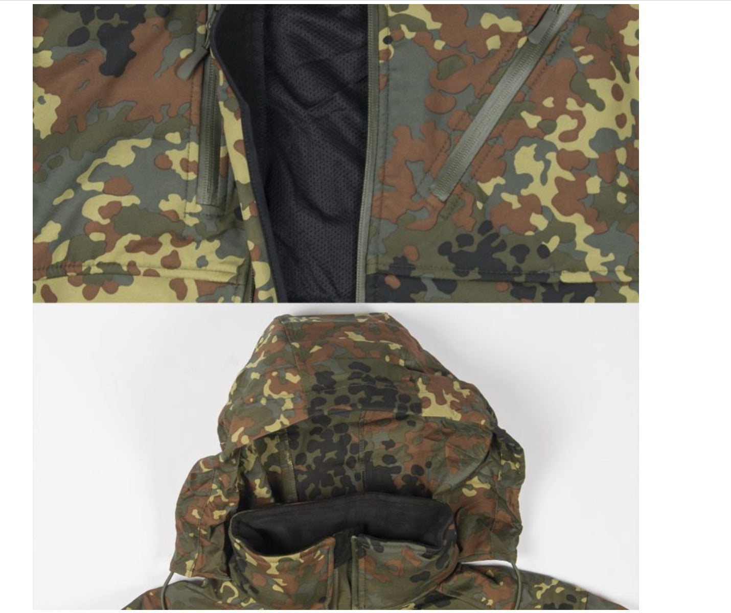 Mil-Tec Scu 14 Flectar Softshell Jacket Flecktarn