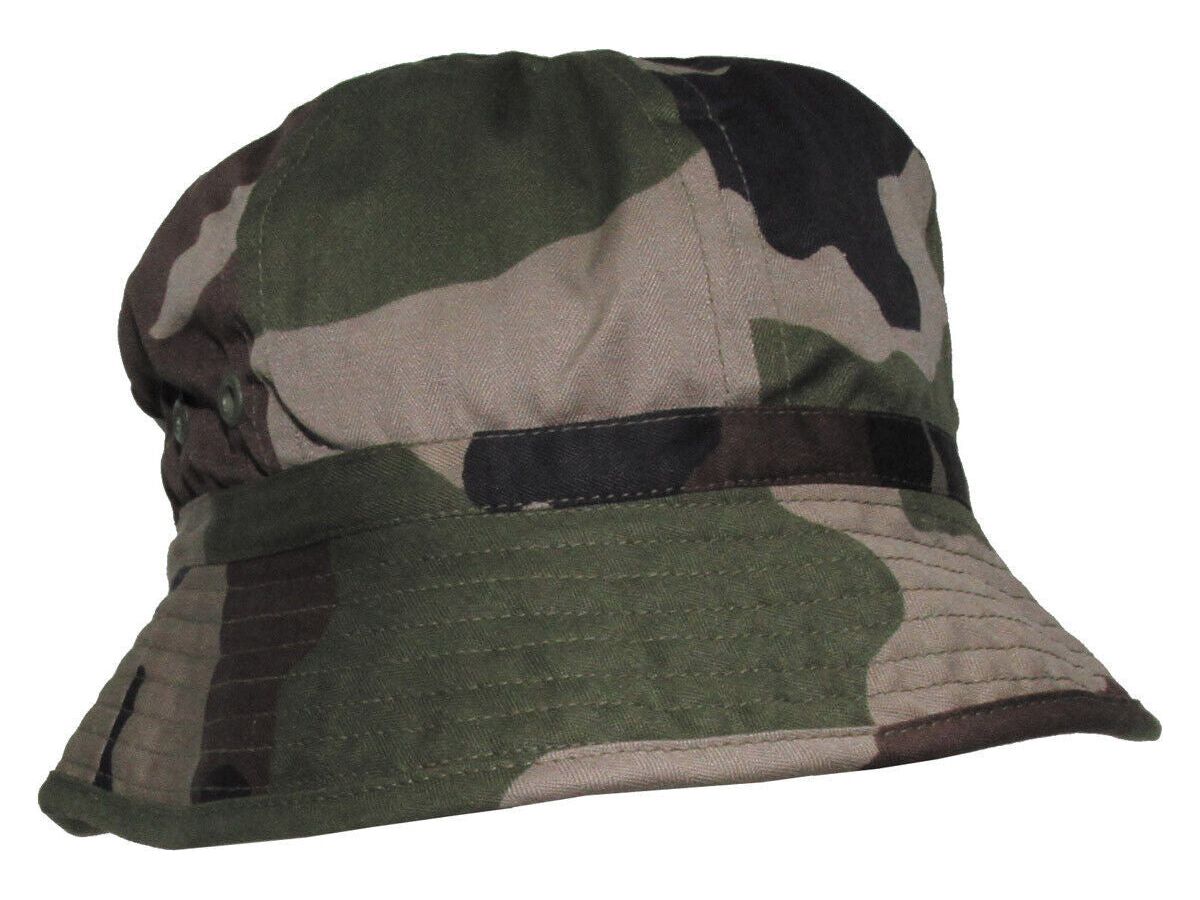 NEW Original French Army Summer Jungle Hat Sizе 56 CCE Camo Military Airsoft