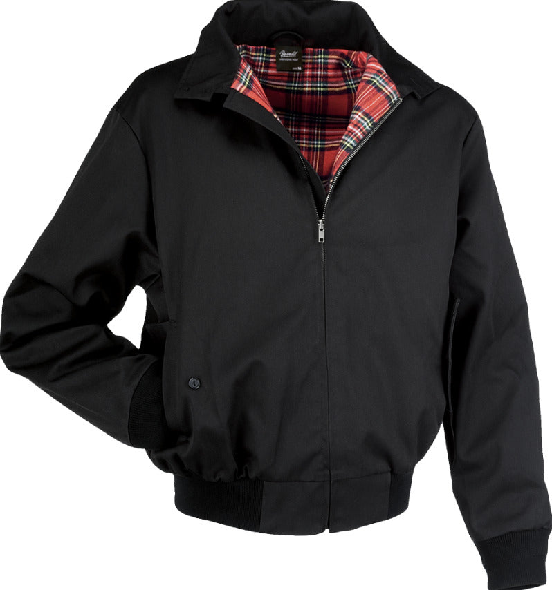 Brandit Lord Canterbury Hooded Mens Jacket Blouson English Urban Style Black