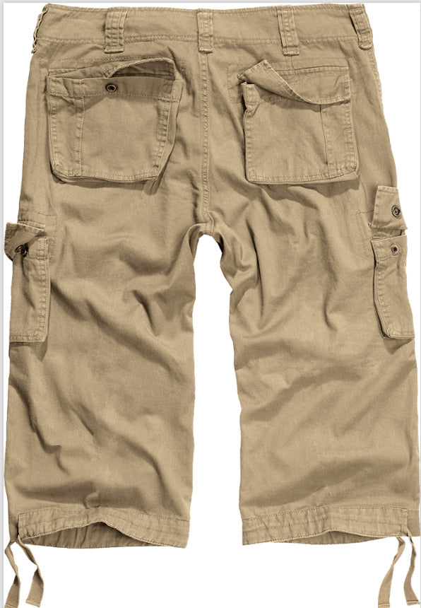 Brandit Urban Legend 3/4 Shorts Mens Army Style Military Combat Cargo Beige
