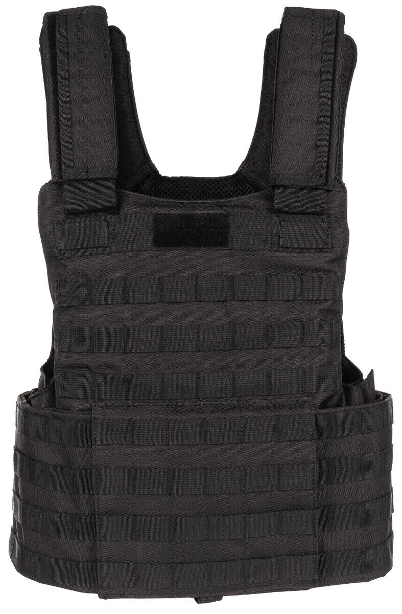 Tactical Air soft Paintball Military Molle II Carrier Vest Modular System Black