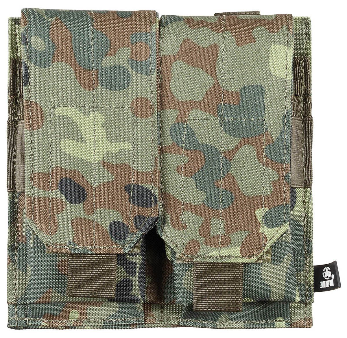 Military Equipment Combat Army Ammo Pouch Double MOLLE BW camo