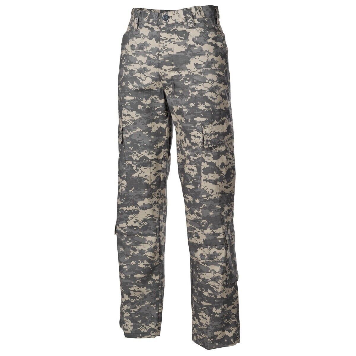 US Army Camo Tactical BDU Pants Military Combat Rip Stop Trousers AT Digital