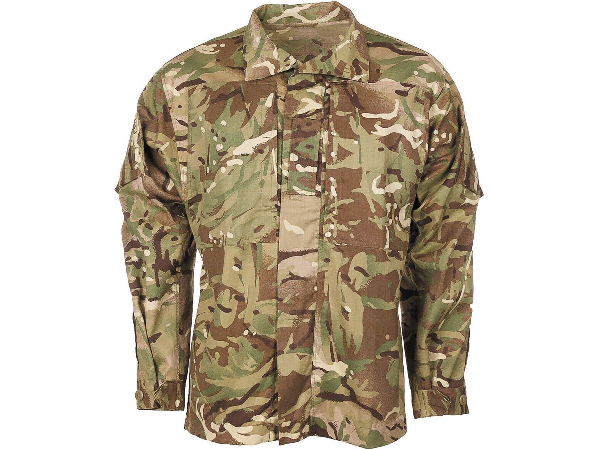 Original British Army GB Field Light Jacket Combat MTP Camo