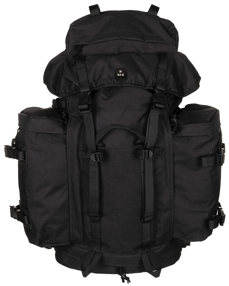 MFH German Army Backpack Mountain 80L Black