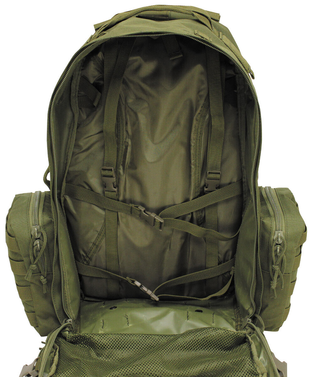 IT Tactical-Modular OD Green Backpack Adjustable Straps Main Compartment