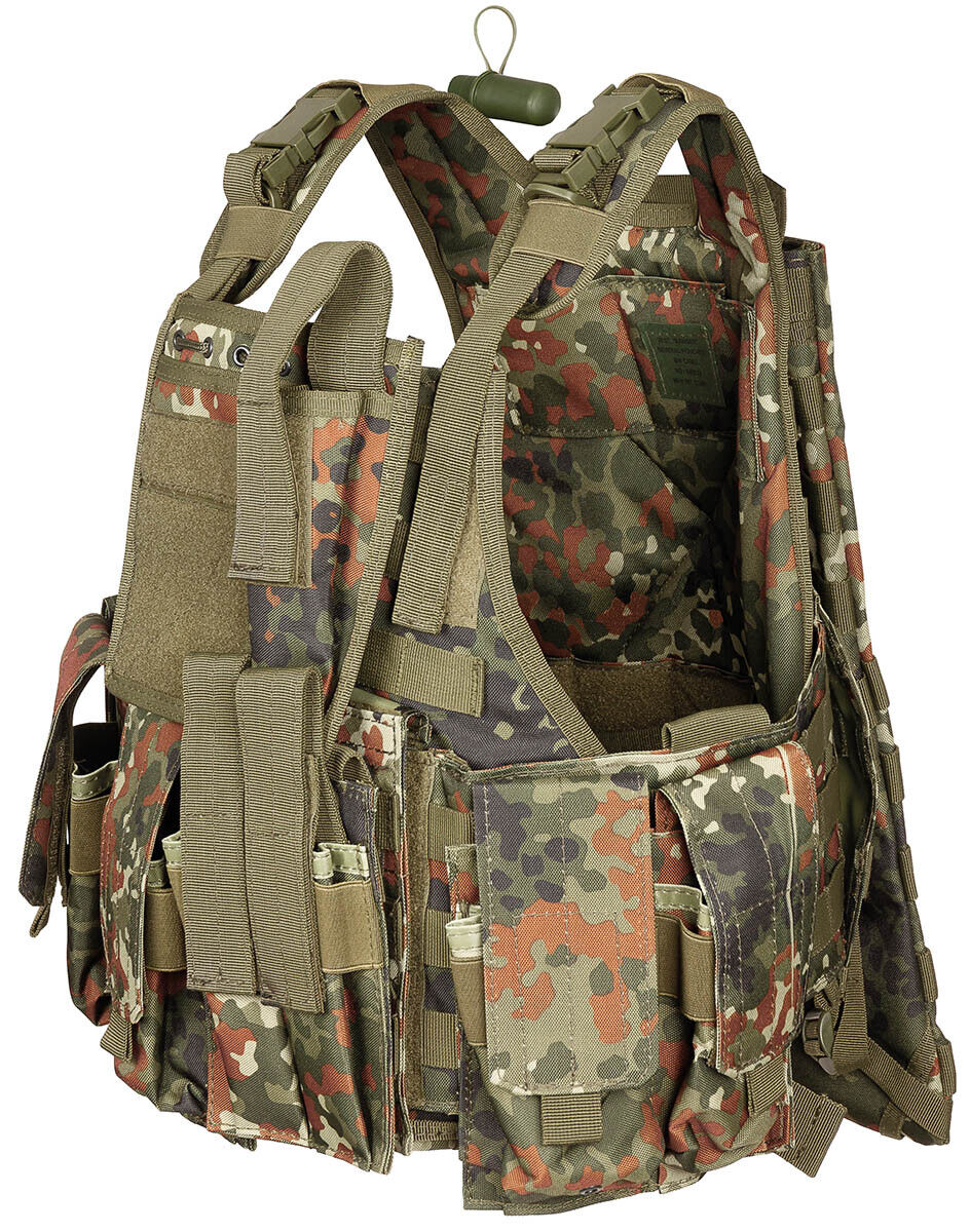 MFH Vest Ranger Several Pouches Flecktarn