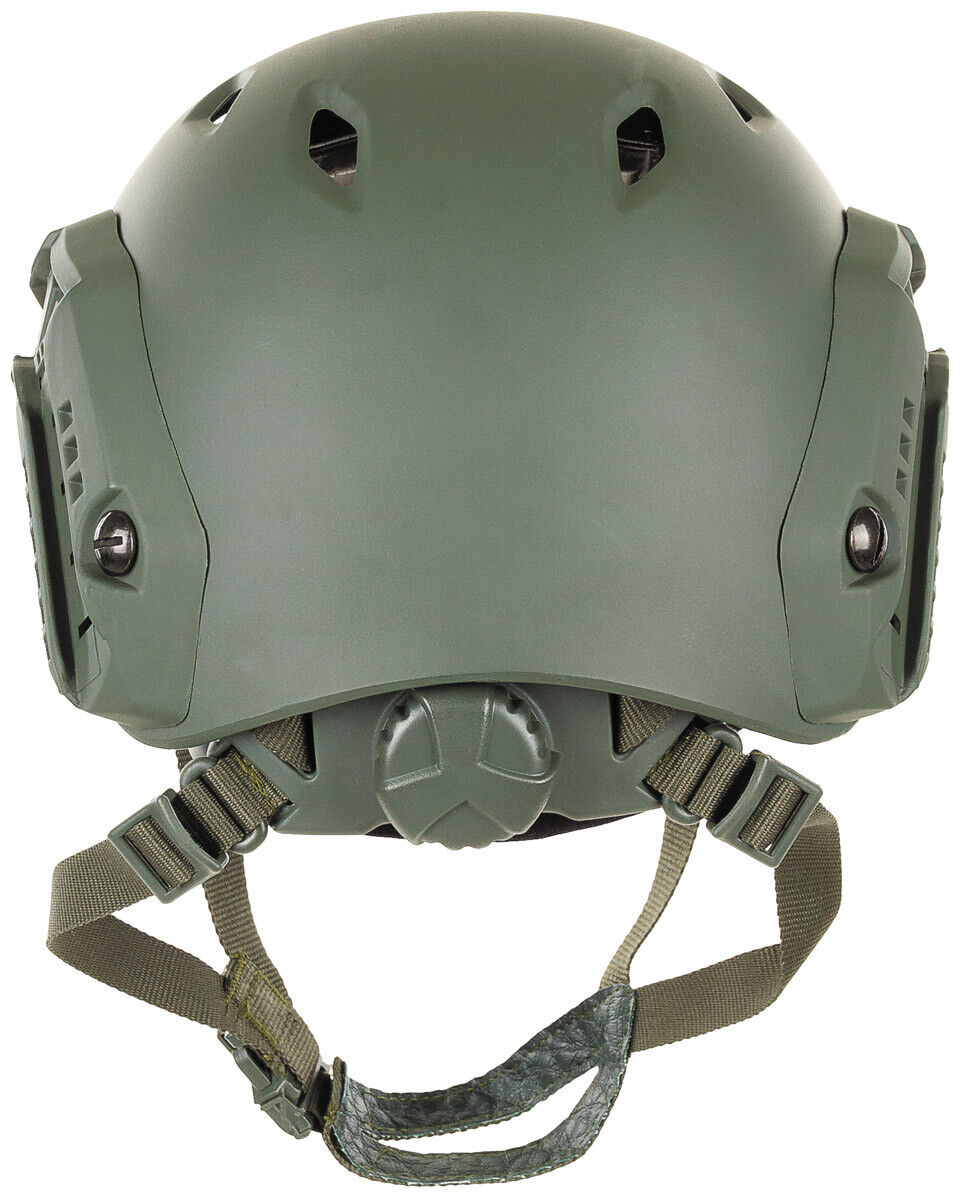 MFH US Helmet Fast-paratroopers Green Rails