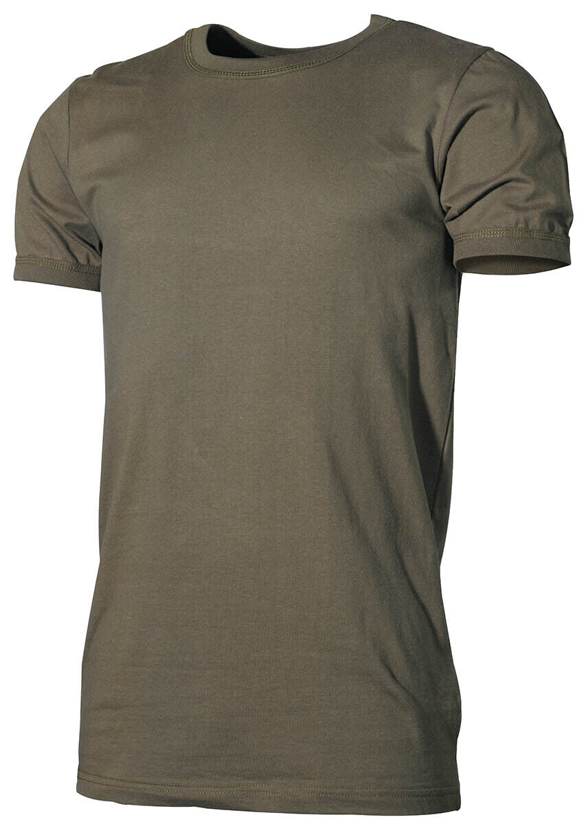Bundeswehr Army Undershirt Tropical OD Green Loop Panels German Flag