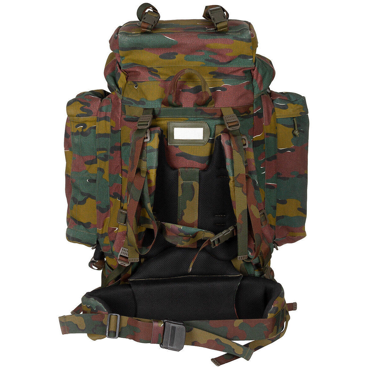 Belgium Original Military Army Backpack Bag 120L Camo Used