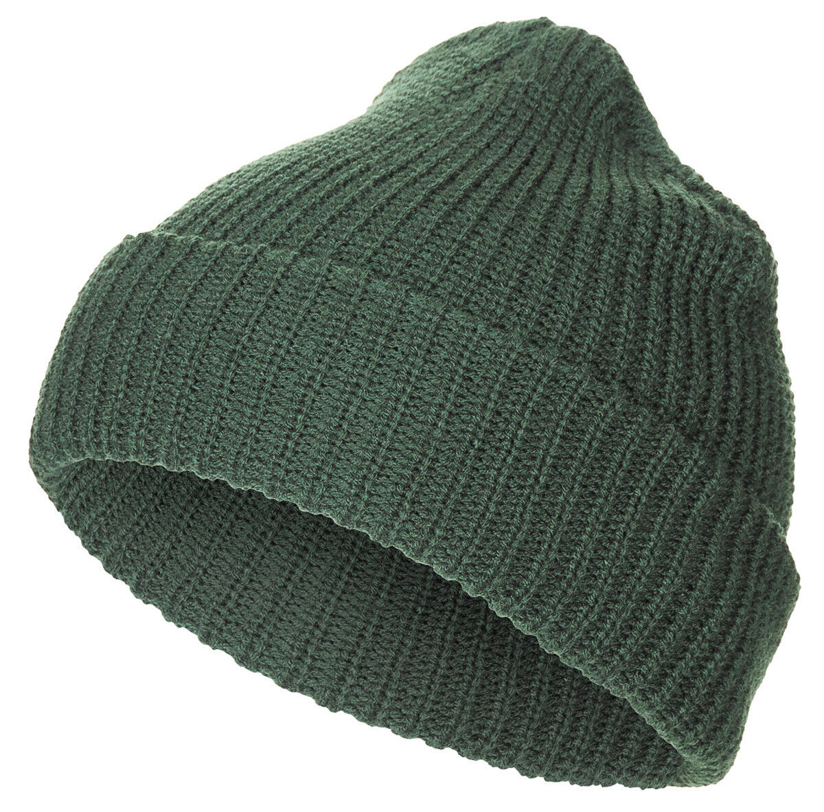 Winter Watch Cap Thick Knitted Beanie Warm Outdoor Military Army Hat OD Green