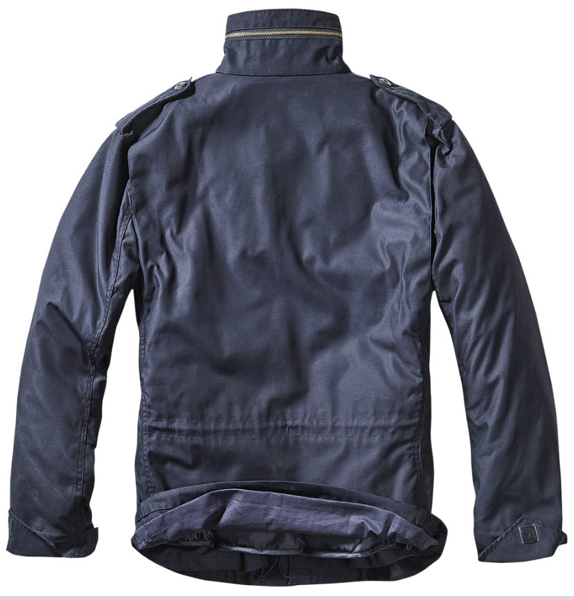 Brandit Jacket Parka Man Winter Military Field Army M-65 Navy