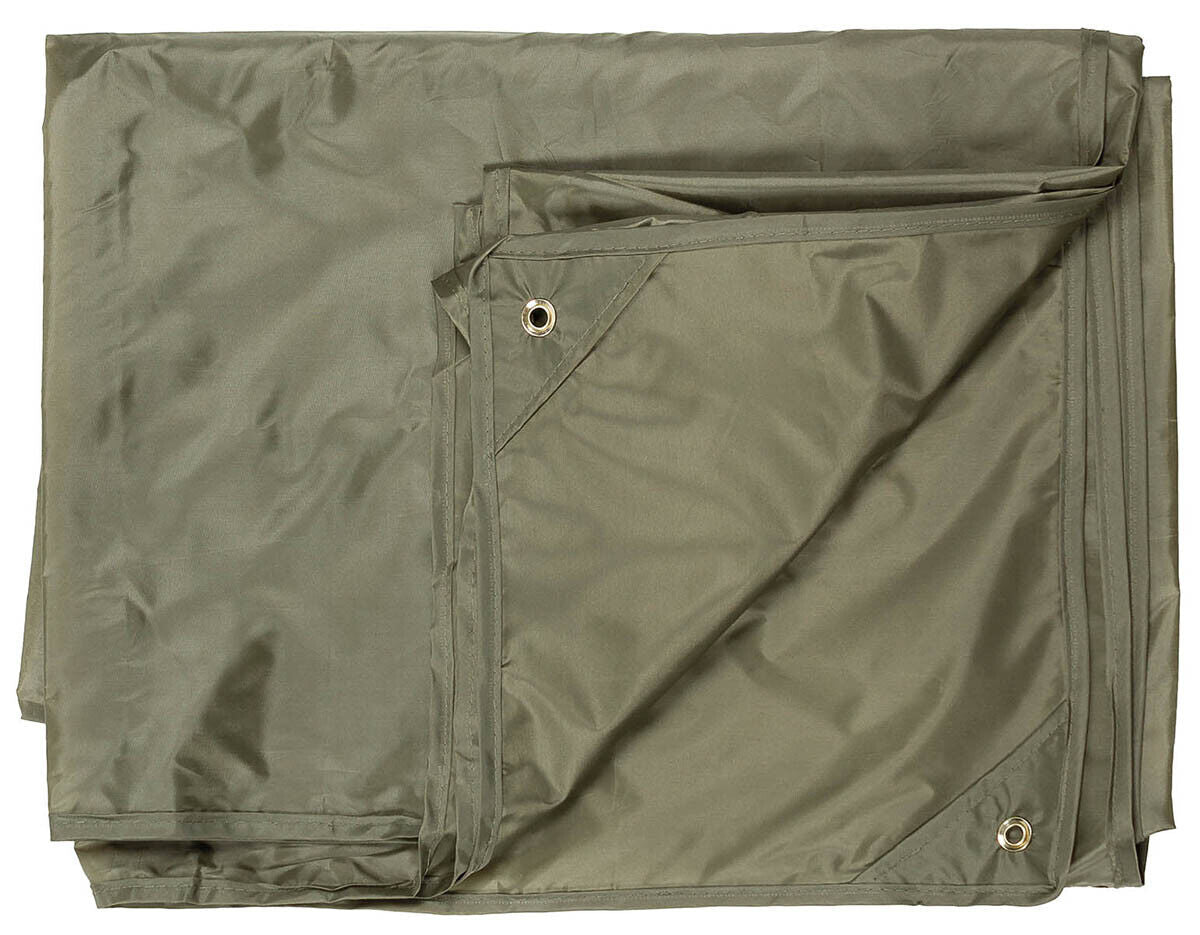 MFH Tarpaulin Tarp Green Ca. 400 X500 Cm