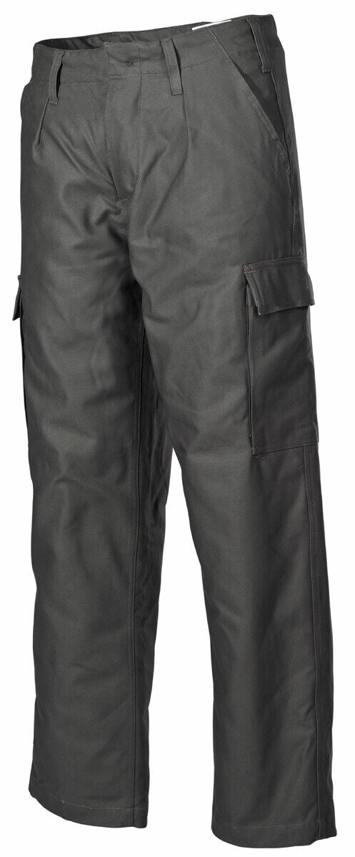 MFH German Army Moleskin Pants Thermal Lining Green Large Sizes