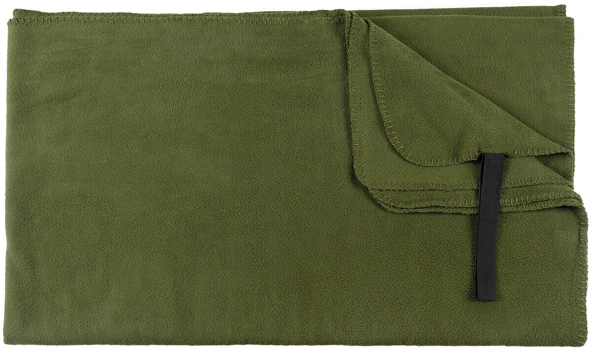 MFH Fleece Blanket Green Ca. 200 X150 Cm