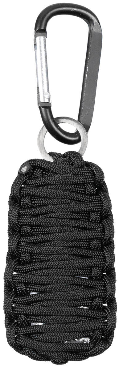 Survival Kit Parachute Cord Outdoor Hunting Camping Black