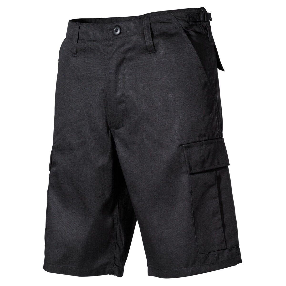 Shorts Bermuda Shorts Men's Military Army BDU Black Leg Pockets