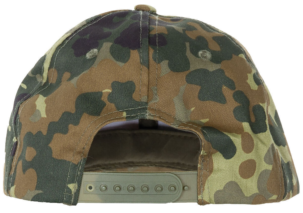 US Army Military Field Camo Cap With Loop Panels BW camo, size-adjustable