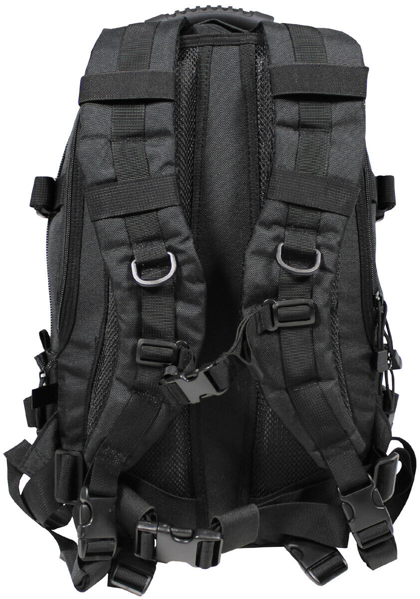 Outdoor Hiking Adjustable Backpack Military Army Backpack Aktion 30L Black