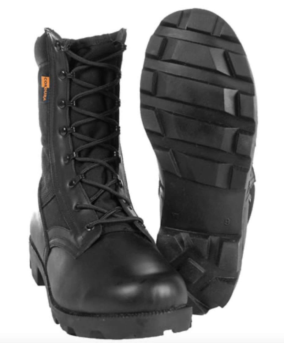 Mil-Tec US Cordura Jungle Boots Black